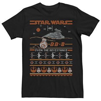 Men's Star Wars Vintage BB-8 Join The Resistance Tee