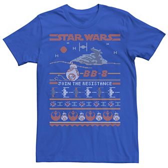 Men's Star Wars Vintage BB-8 Join The Resistance Tee