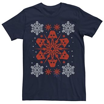 Men's Star Wars Darth Vader Snowflake Graphic Tee