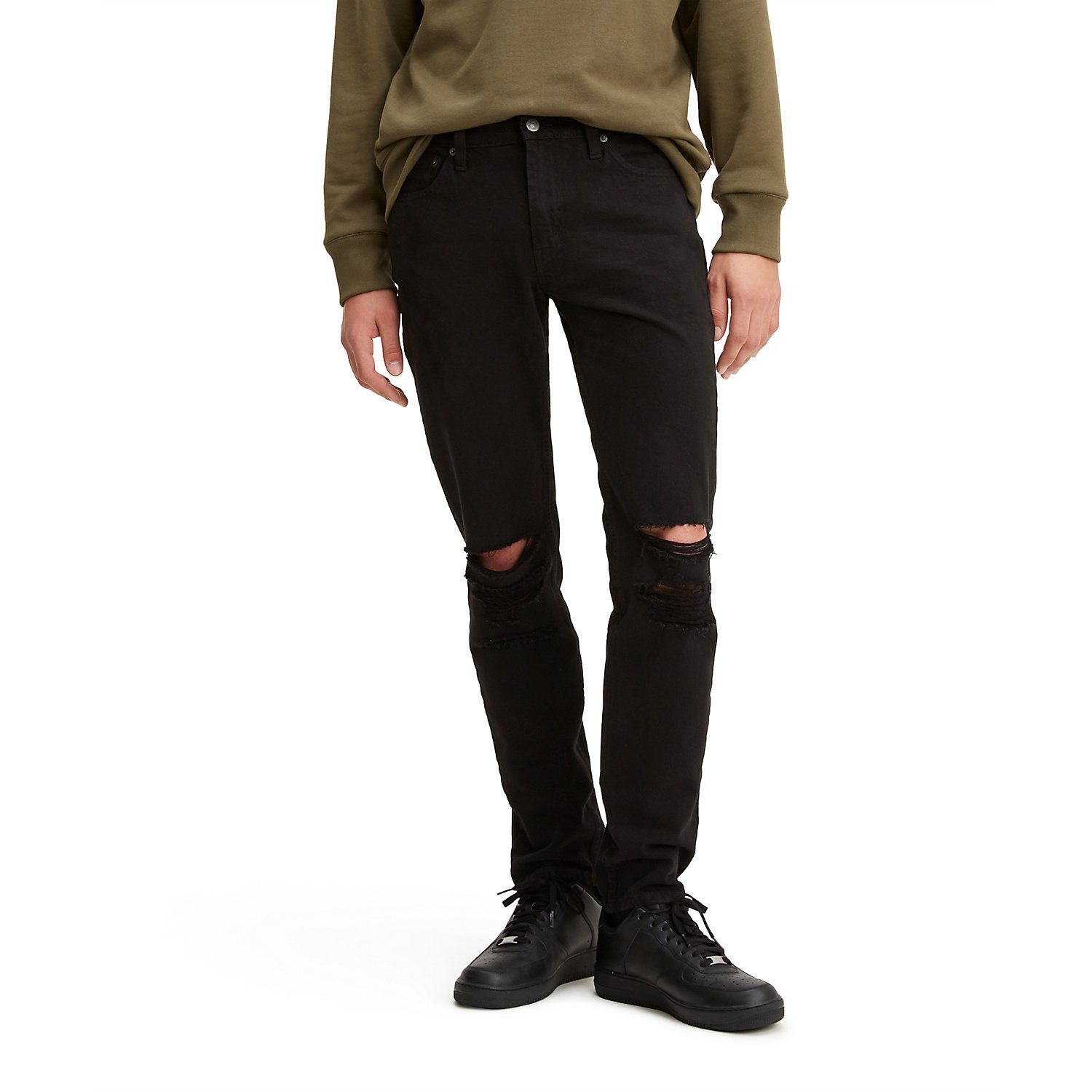 black levi pants