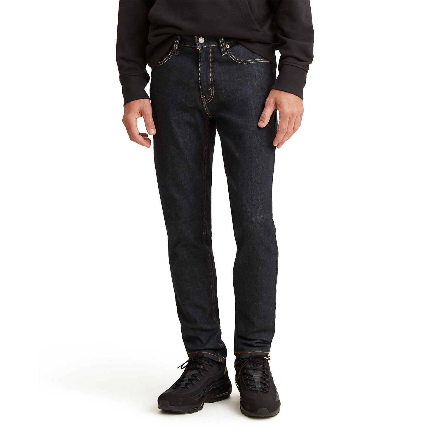 levi's 512 black mens jeans