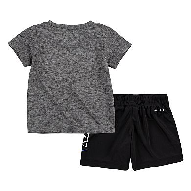 Baby Boy Nike Dri-FIT 2-Piece Tee & Shorts Set
