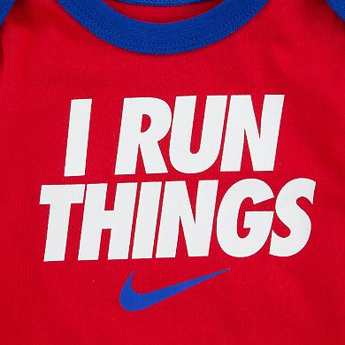 Baby Boy Nike "I Run Things" Bodysuit