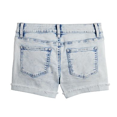 Girls 4-18 & Plus Size SO® Cuffed Jean Shorts