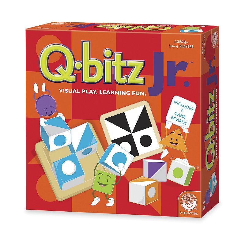 MindWare Q-bitz Jr. Kids Game, Multicolor