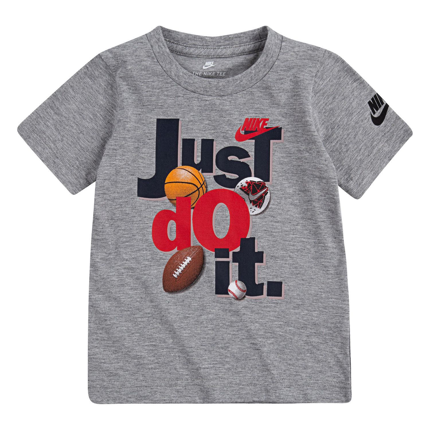 red nike just do it shirt