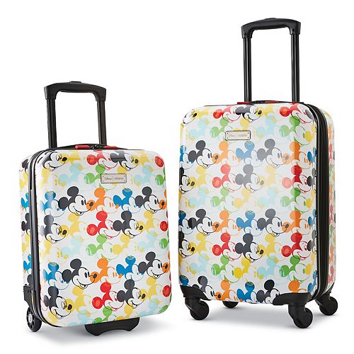 american tourister mickey mouse luggage