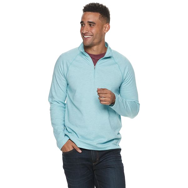 Kohls mens best sale half zip pullover