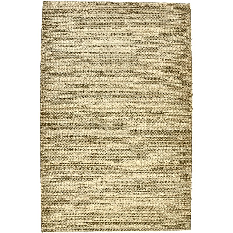 Weave & Wander Knox Rug, Beig/Green, 5X8 Ft