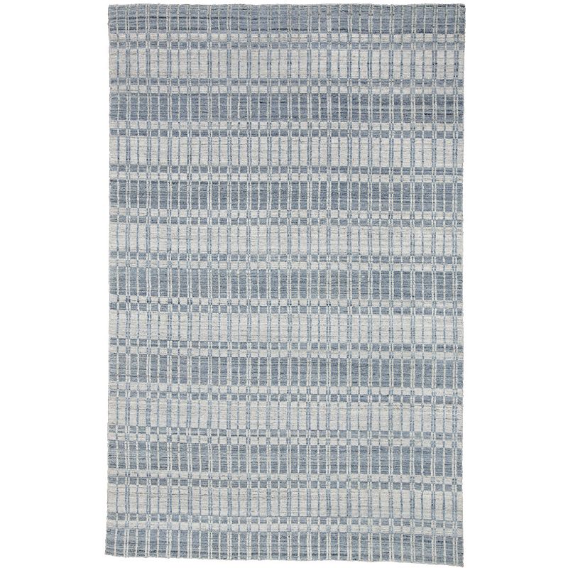 Weave & Wander Odami Rug, Blue, 7X9 Ft