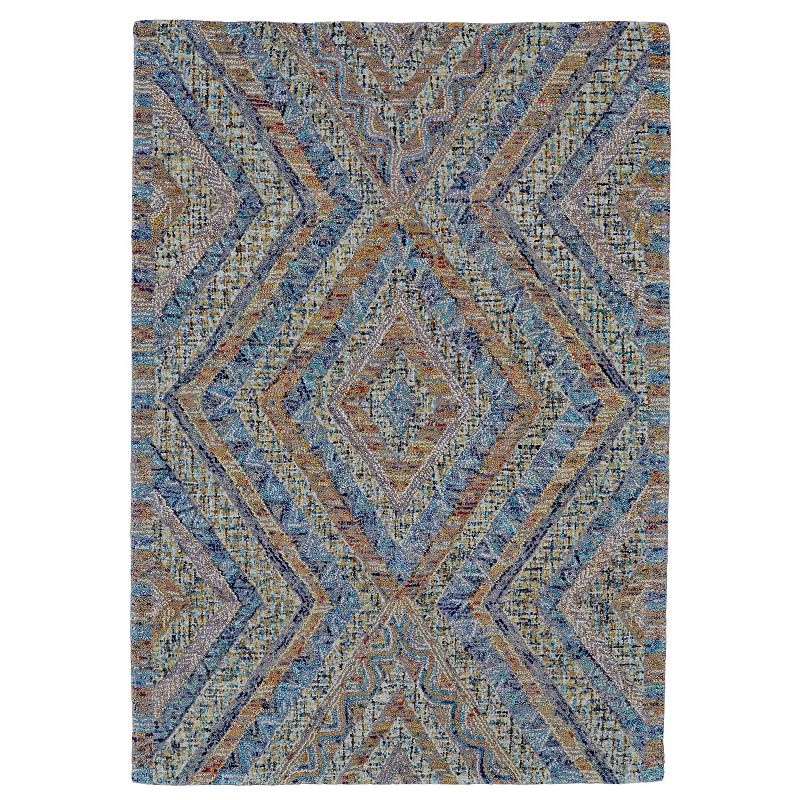 Weave & Wander Varvara Rug, Multicolor, 5X8 Ft