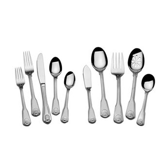 Towle Living London Shell 45 pc Flatware Set