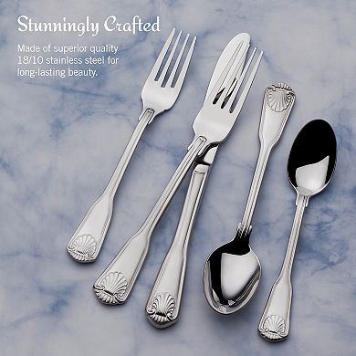 Towle Living London Shell 45-pc. Flatware Set