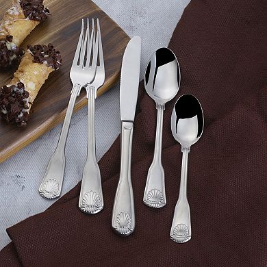 Towle Living London Shell 45-pc. Flatware Set