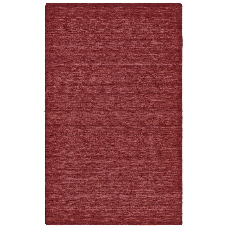 Weave & Wander Celano Rug, Red, 8Ft Rnd