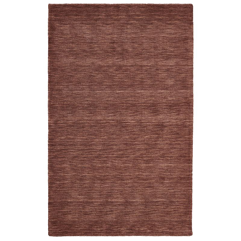 Weave & Wander Celano Rug, Red, 5X8 Ft