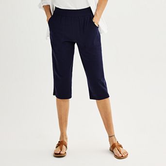 Women's Croft & Barrow® Easy Pull-On Knit Skimmer