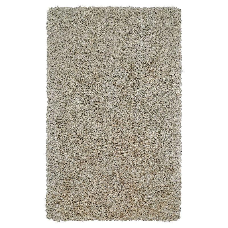 Weave & Wander Roux Fluffy Rug, Brown, 5X8 Ft