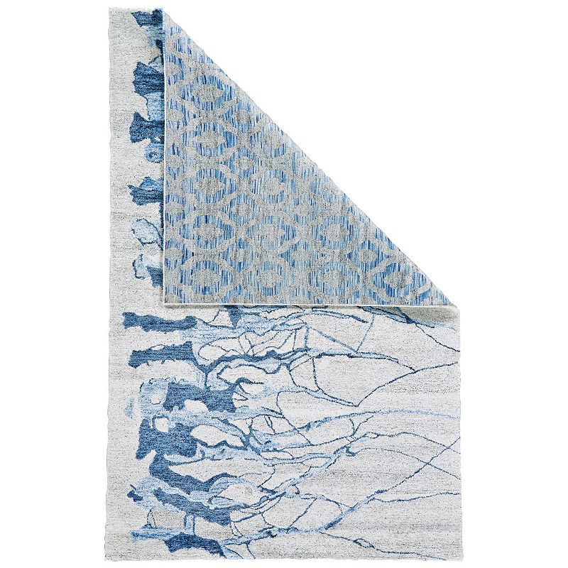 Weave & Wander Agadir Reversible Rug, Pink, 7X9 Ft