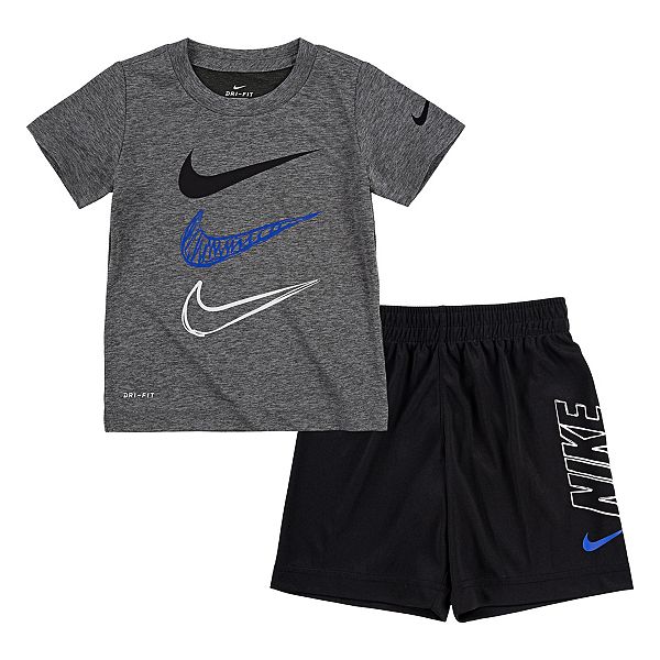 Toddler nike cheap shorts set