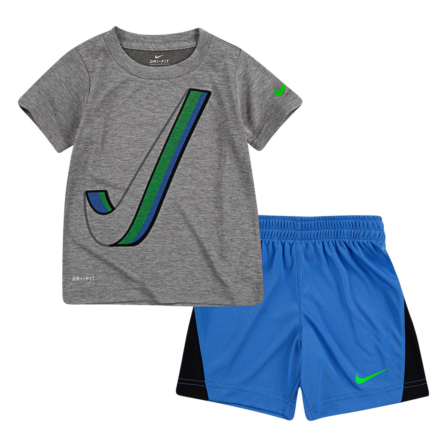 Toddler Boy Nike Dri-FIT 2-Piece T 