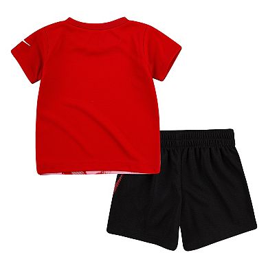 Toddler Boy Nike Abstract Graphic Tee & Shorts Set