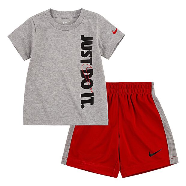 Toddler Boy Nike Tee & Shorts Set