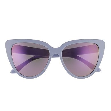 Women's SO® 59mm Mirrored Cat Eye Sunglasses