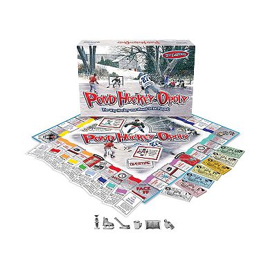 Pond Hockey-opoly Family Game - 2nd Edition by Outset Media