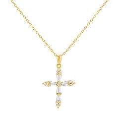 Sideways cross deals necklace kohl's