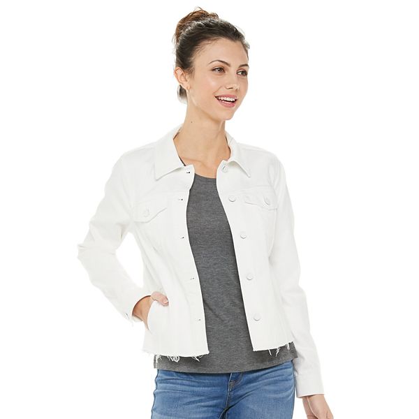 Kohls womens denim clearance jacket