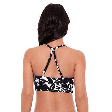 Women's ECO BEACH Long Line Bralette Swim Top