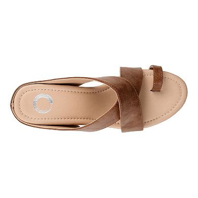 Journee Rayna Women's Wedge Sandals