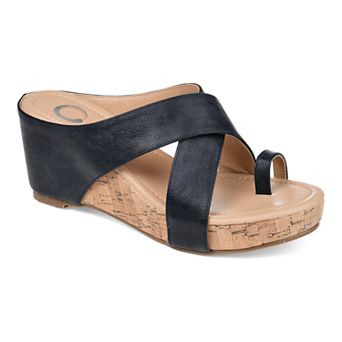 Journee Rayna Women's Wedge Sandals
