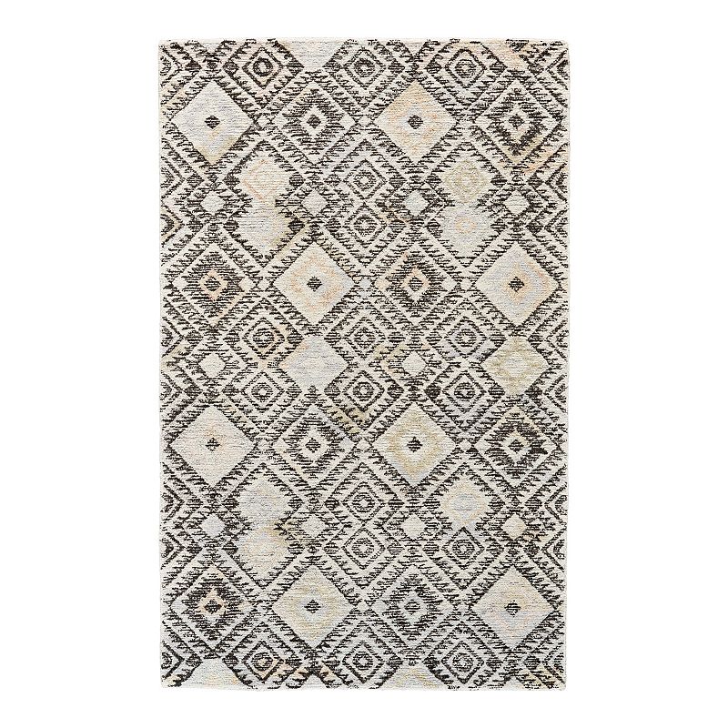 Weave & Wander Binada Area Rug, Grey, 5X8 Ft