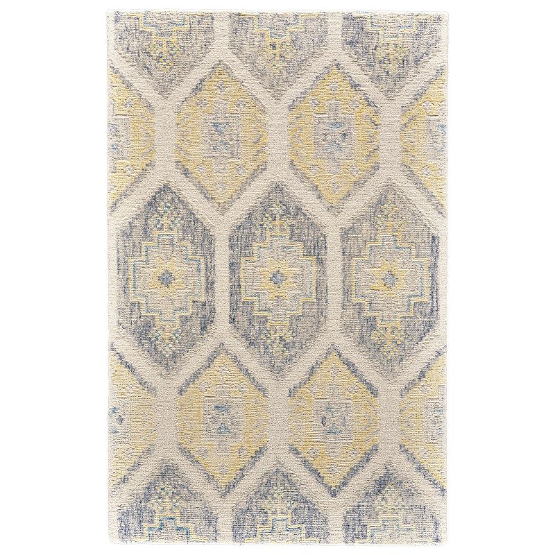 Weave & Wander Binada Area Rug, Grey, 8Ft Rnd