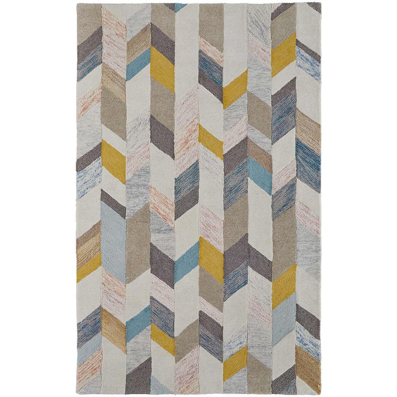 Weave & Wander Binada Area Rug, Multicolor, 8Ft Rnd