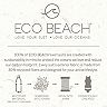 Women's ECO BEACH Striped Squareneck One-Piece Swimsuit