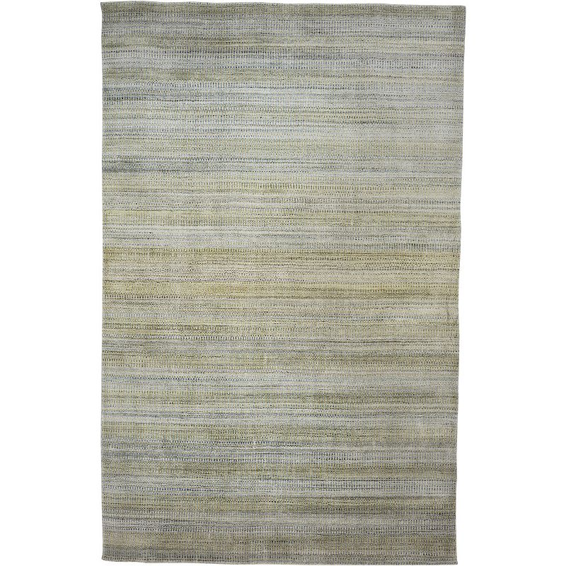 Weave & Wander Rocero Distressed Rug, Green, 5X8 Ft