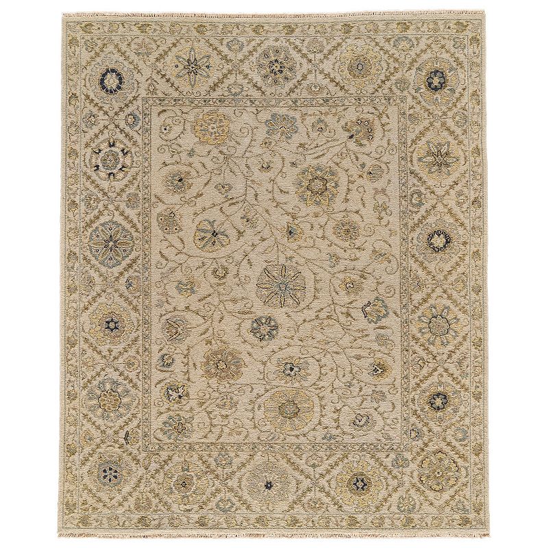 Weave & Wander Sulli Ornamental Rug, Brown, 3.5X5.5 Ft