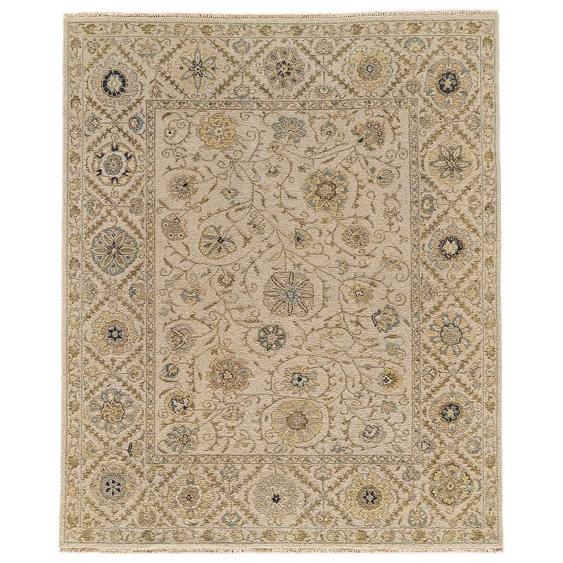 Weave & Wander Sulli Ornamental Rug, Brown, 5.5X8.5 Ft