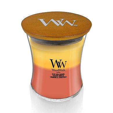 WoodWick® Tropical Sunrise Trilogy - Medium Hourglass Candle