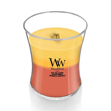 WoodWick® Tropical Sunrise Trilogy - Medium Hourglass Candle