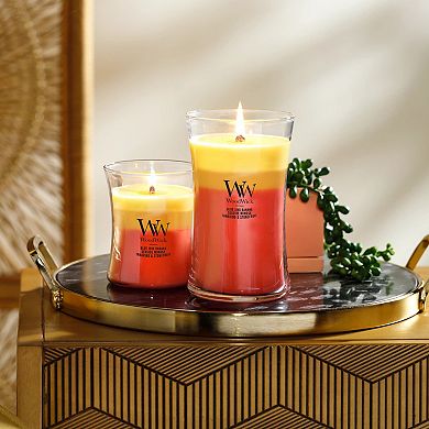 WoodWick® Tropical Sunrise Trilogy - Medium Hourglass Candle