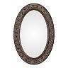 Bronze Finish Oval Frame Wall Mirror