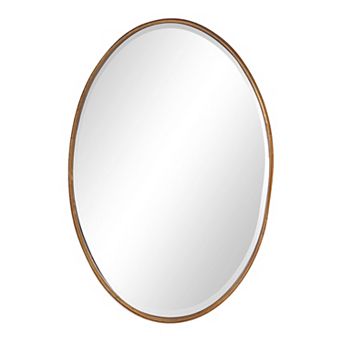 Hand Finished Oval Mirror