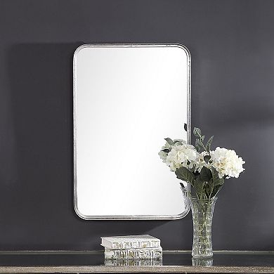 Thick Metal Strap Wall Mirror