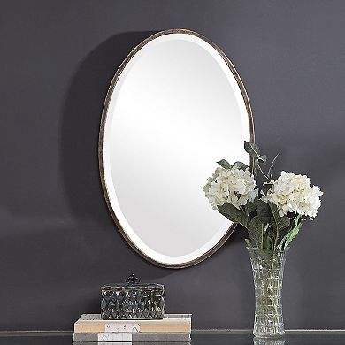 Rich Dark Bronze Golden Highlights Wall Mirror