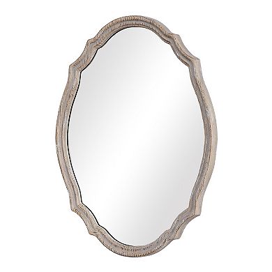 Light Ivory Distressing Wall Mirror