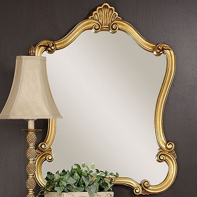 Lightly Distressed Bronze Finish Mirror